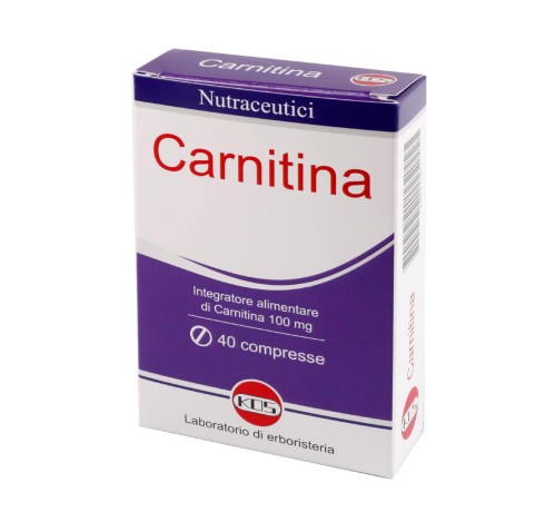 1 - Carnitina 40 compresse 100mg
