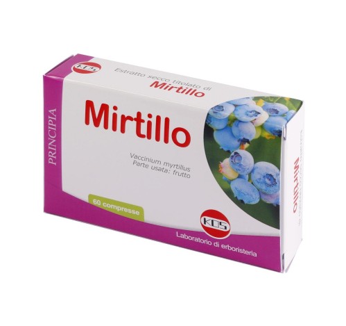1 - Mirtillo estratto secco 60 compresse