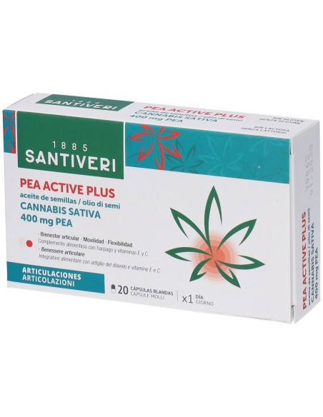 Santiveri PEA Active Plus Forte 400mg 20 capsule molli