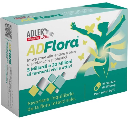 1 - AD Flora da 10 capsule da 500mg