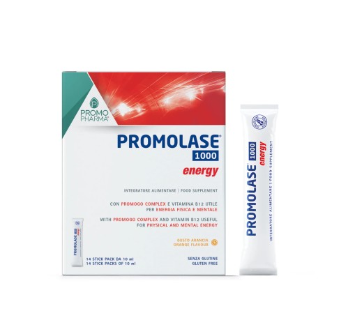 PromoPharma Promolase 1000 Energy 14 stick pack da 10 ml