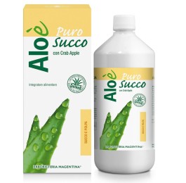 Erboristeria Magentina ALOE’ PURO SUCCO CON POLPA 1000ml