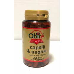 CAPELLI & UNGHIE da 100 capsule con Lievito di Birra & Selenio 225mg