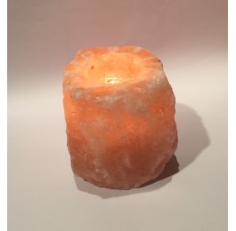 PORTA CANDELA DI SALE HIMALAYA