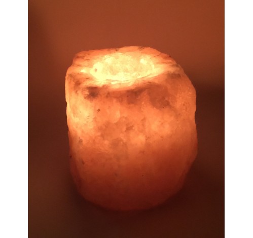 PORTA CANDELA DI SALE HIMALAYA